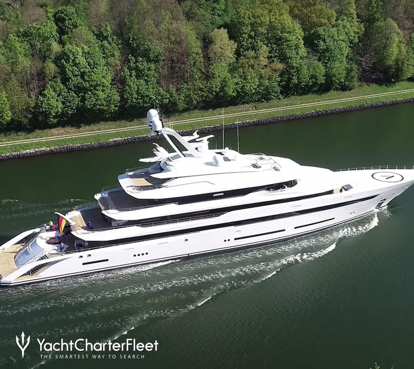 Exclusive: New 87m Lurssen superyacht named AVANTAGE | YachtCharterFleet