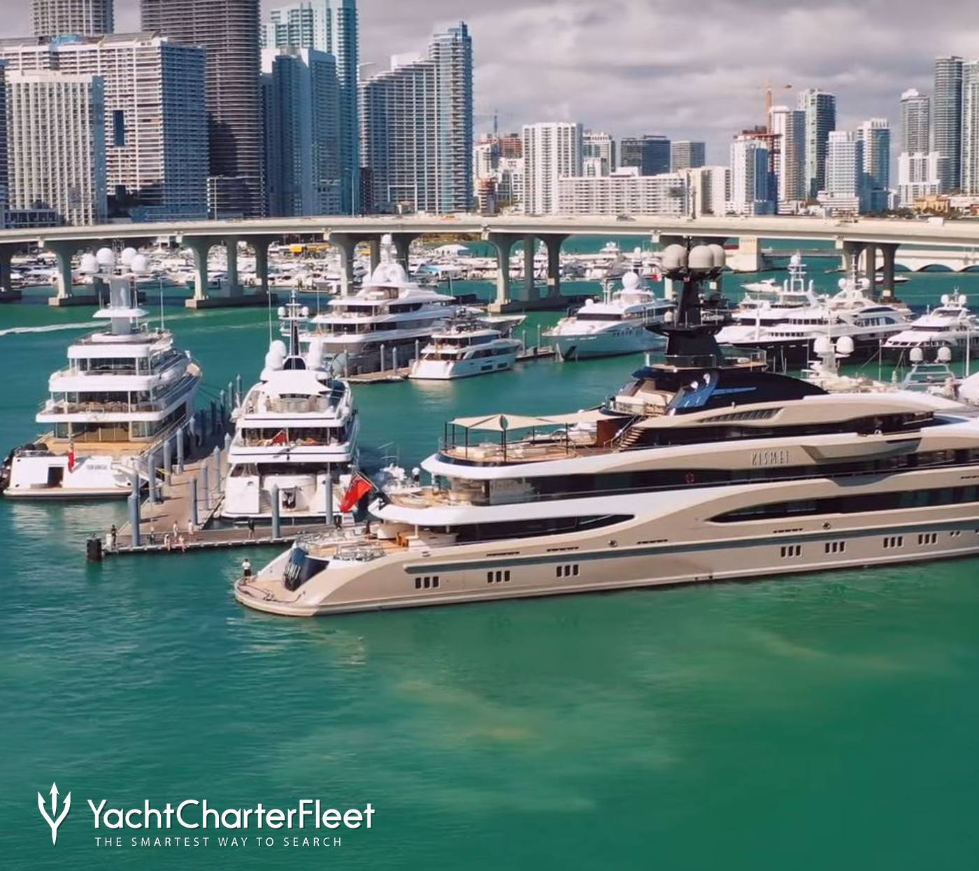 largest yachts in miami