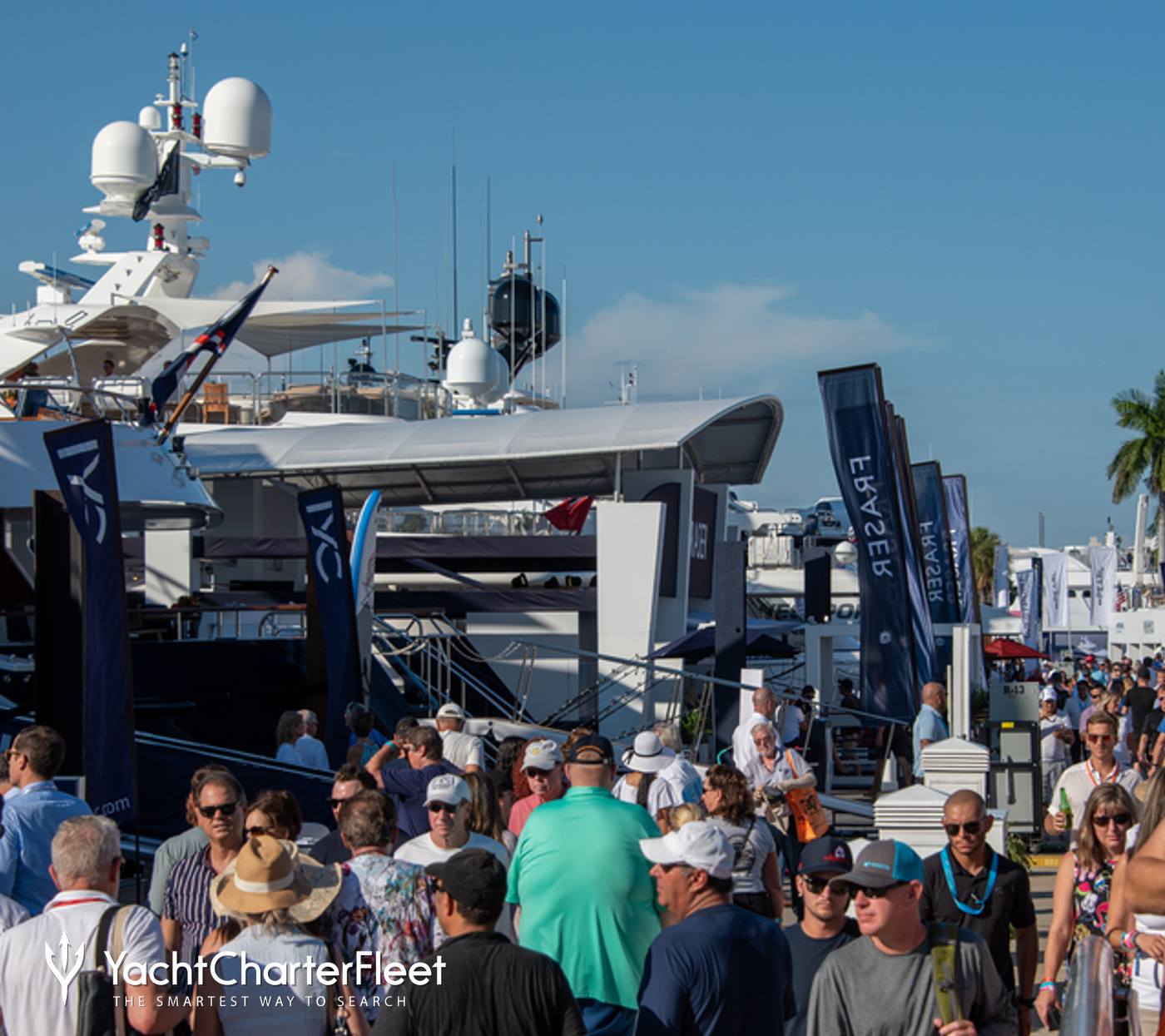 Fort Lauderdale International Boat Show (FLIBS) 2022 YachtCharterFleet