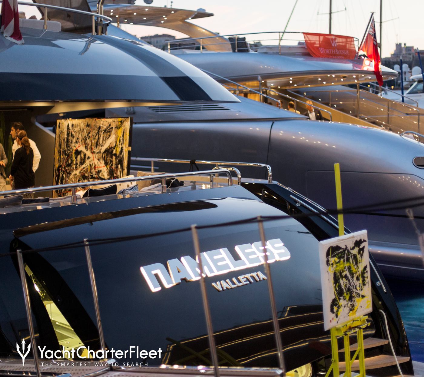 Charter Yacht NAMELESS Takes Part in Inaugural YA! 2014 | YachtCharterFleet