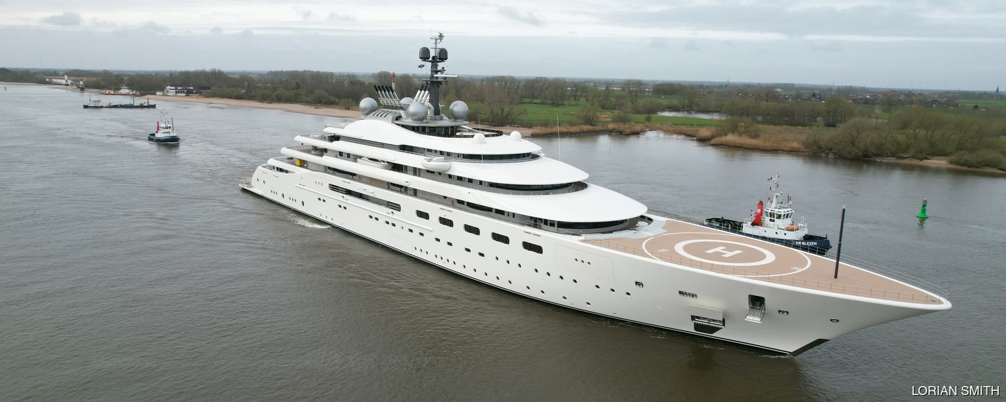 who owns the super yacht blue moon