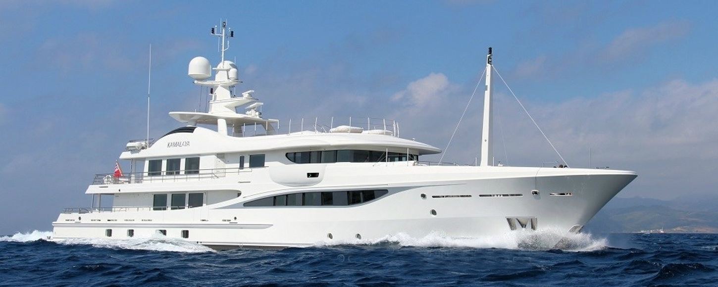 who owns the yacht kamalaya