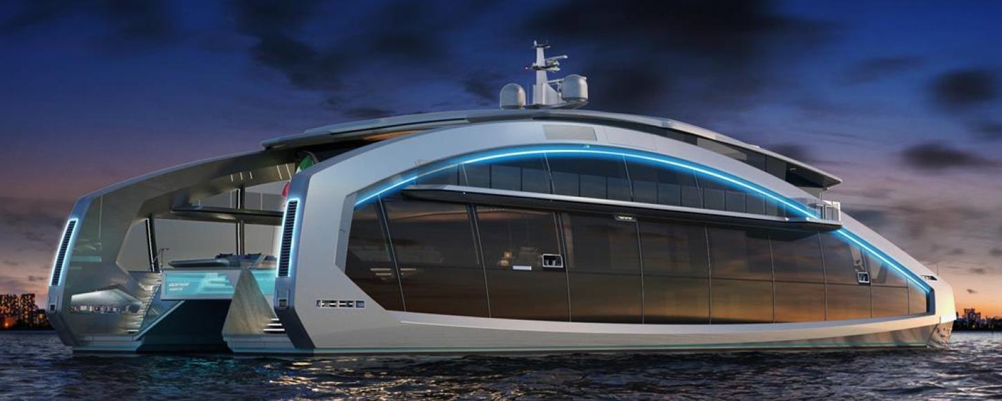 Futuristic catamaran THIS IS IT enters charter market following Monaco ...