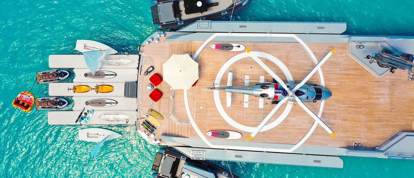 Superyacht Helipads on Charter: What You Need to Know