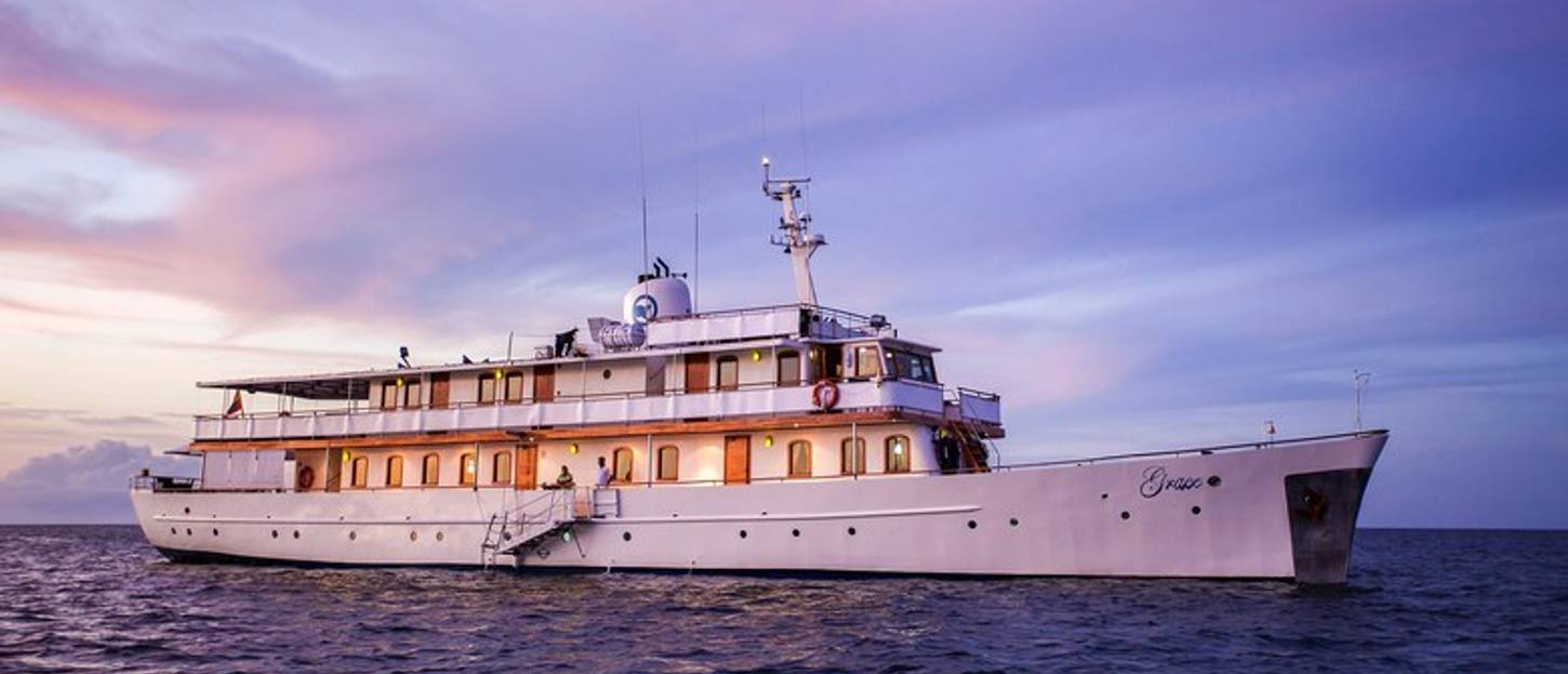 Superyacht GRACE: the iconic charter yacht fit for a princess