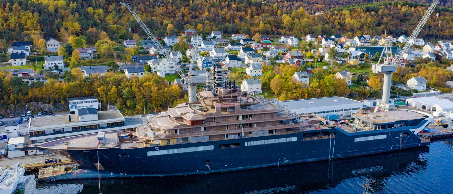 A new era in superyachts and charter: 183m expedition yacht REV Ocean leads by example