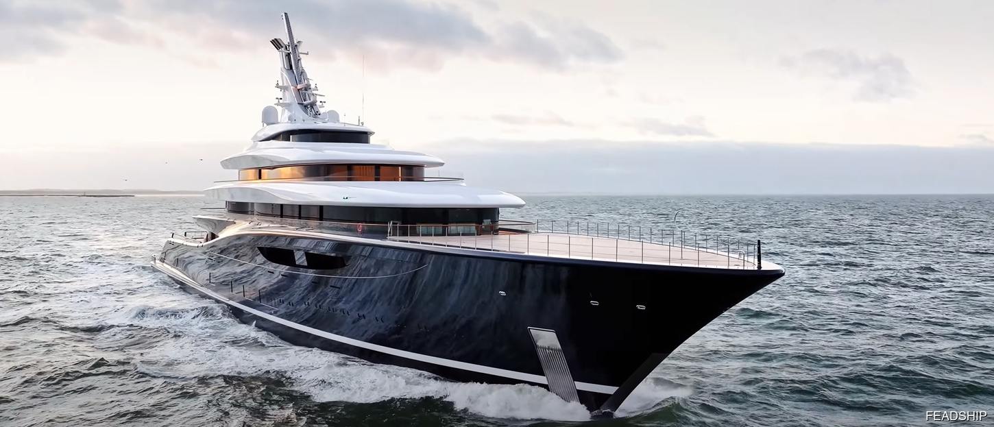 The Largest Yachts for Charter