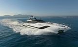 M/Y N1 joins Mediterranean yacht charter fleet as the first Mangusta 165 REV charter yacht