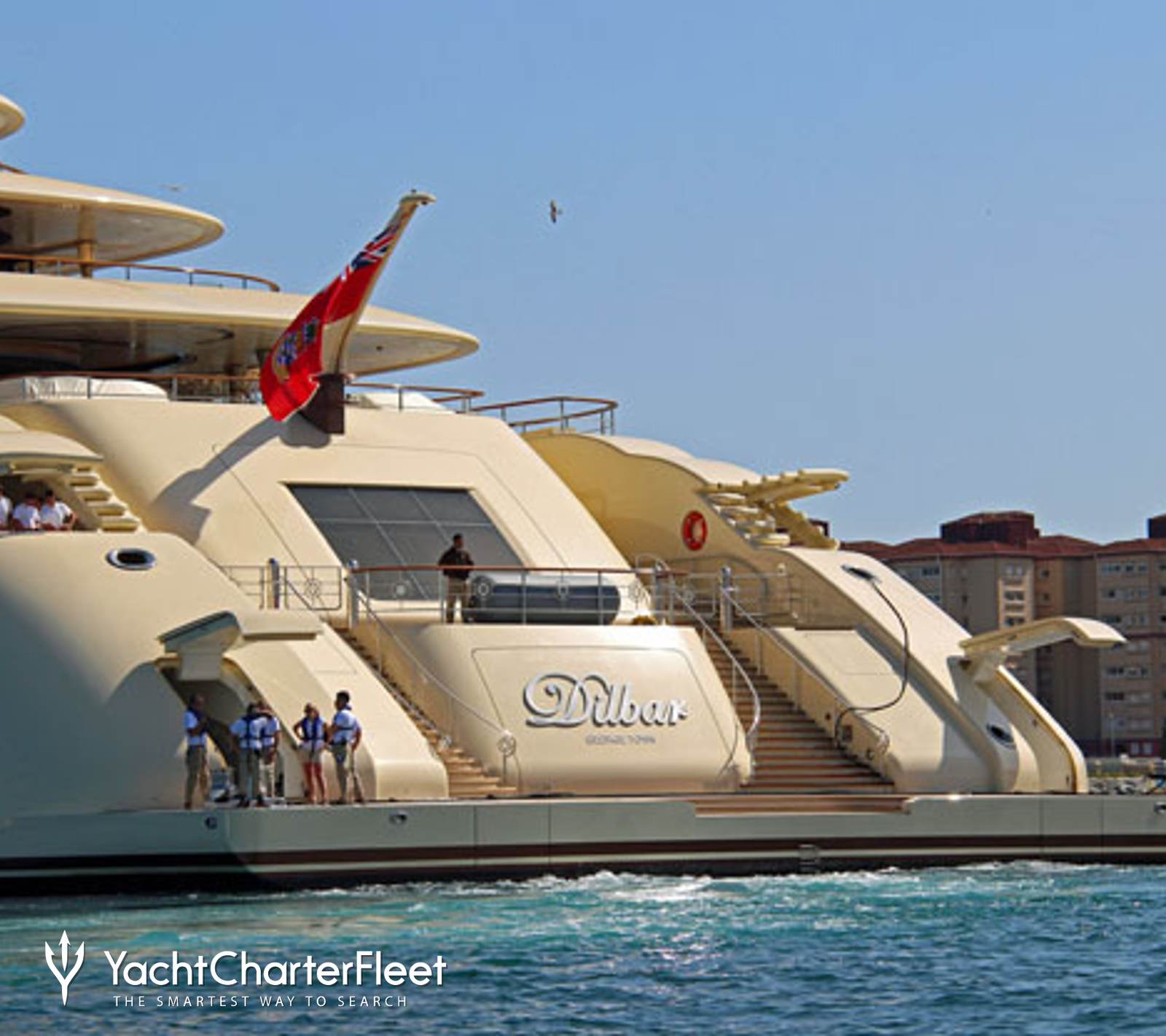 dilbar yacht swimming pool