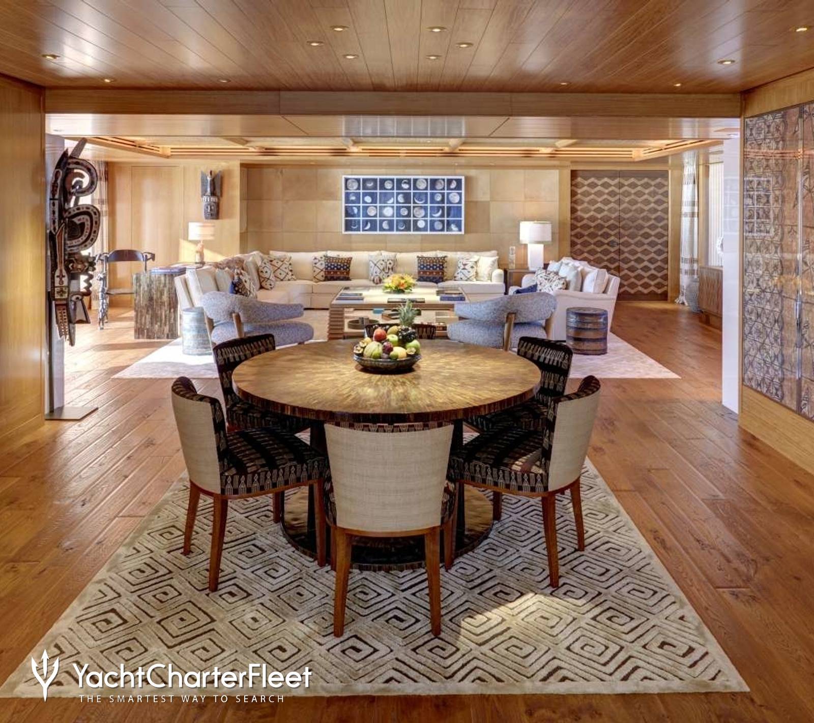 symphony yacht interior