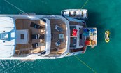 Le Verseau yacht charter Princess Motor Yacht