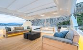 Le Verseau yacht charter Princess Motor Yacht