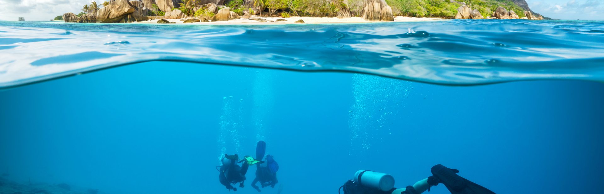 The best places to scuba dive during a Seychelles superyacht charter