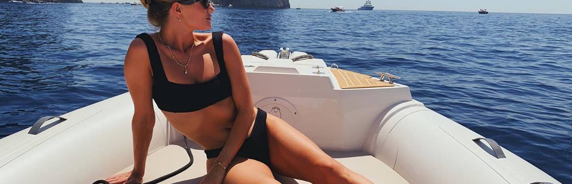 Supermodel style: How to do your Amalfi Coast yacht charter like Rosie Huntington-Whiteley