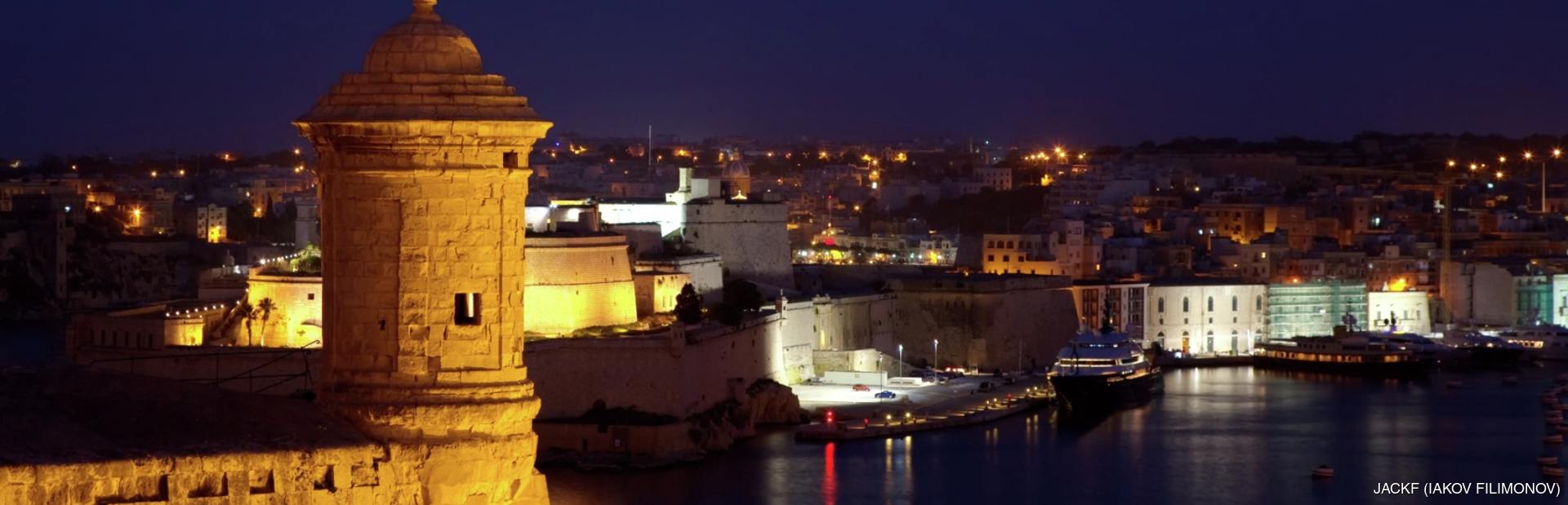 Enjoy Valletta's Grand Harbour at Night