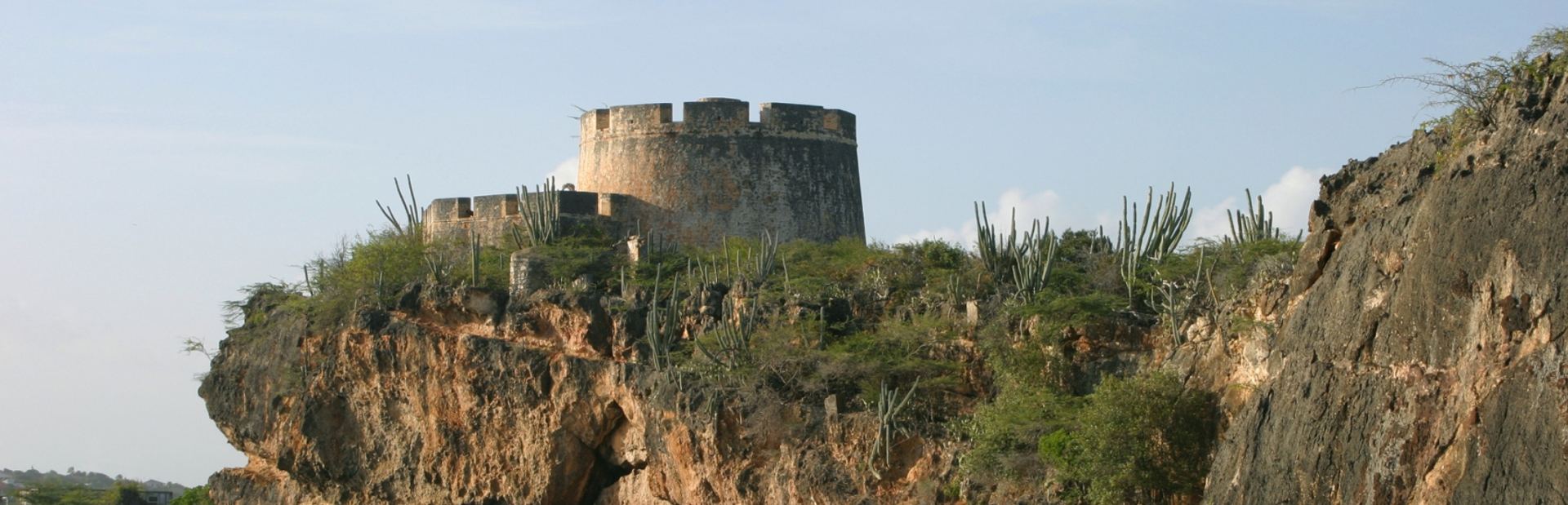 Fortress castle in Curacao