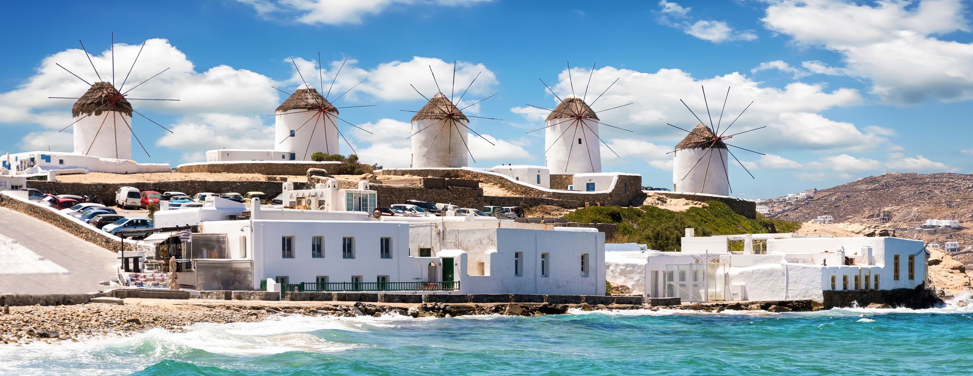 Cycladic Windmills Image 1