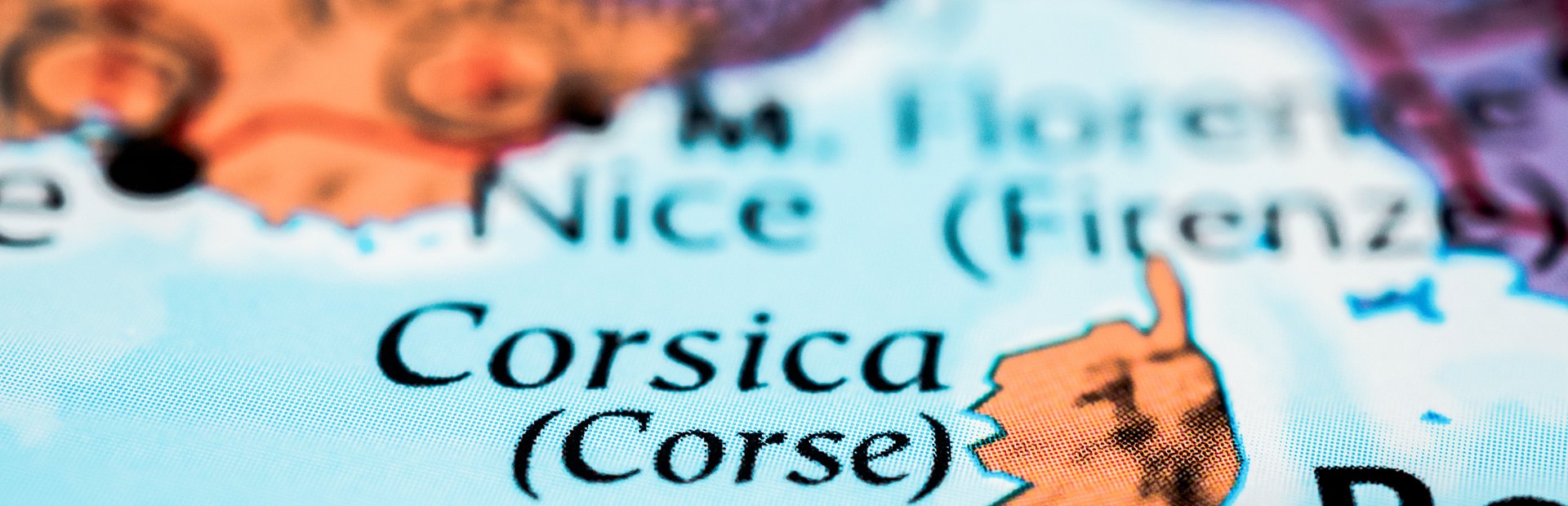 Corsica interactive map