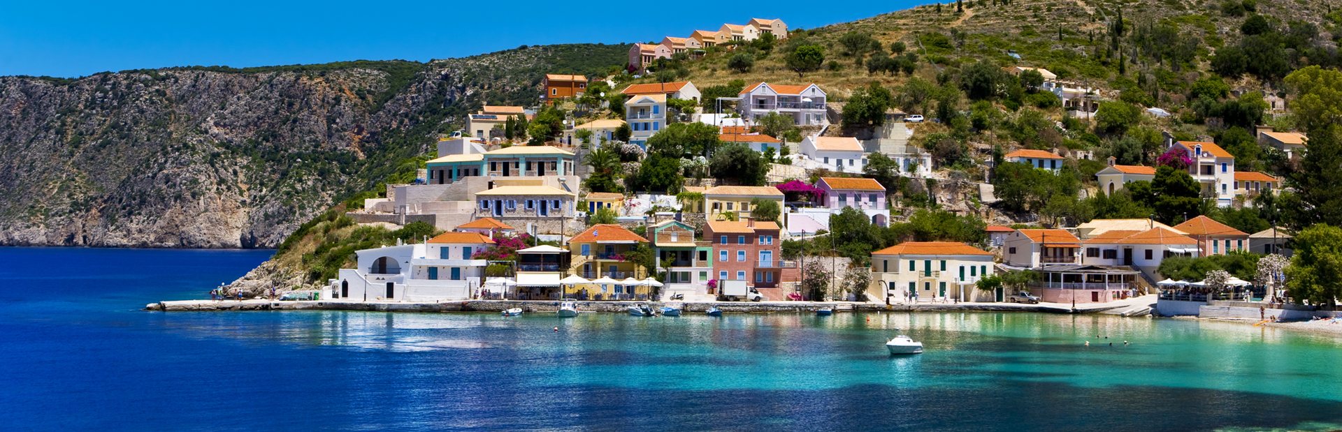Ionian Islands charter itineraries