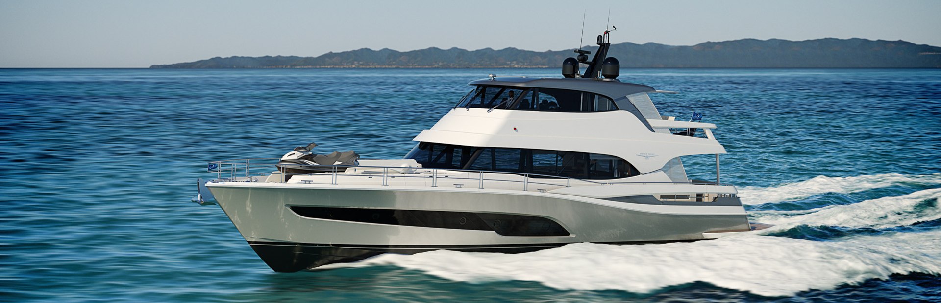 78 Motor Yacht Enclosed Bridge Deck Yacht