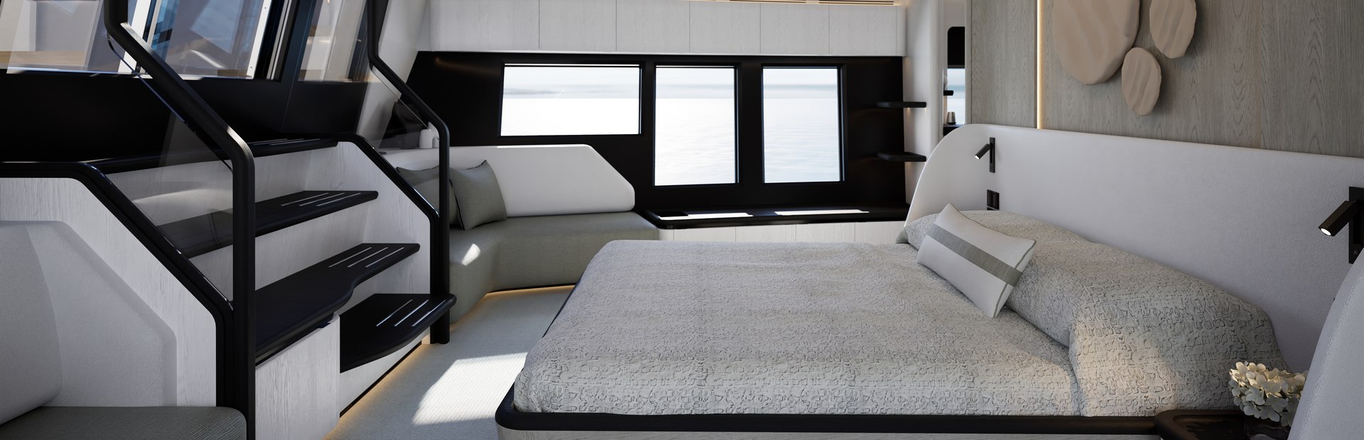 Pearl 100 Hybrid Yacht