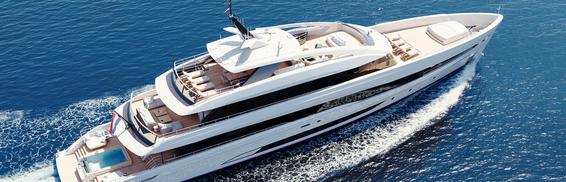 50m Steel FDHF Yacht