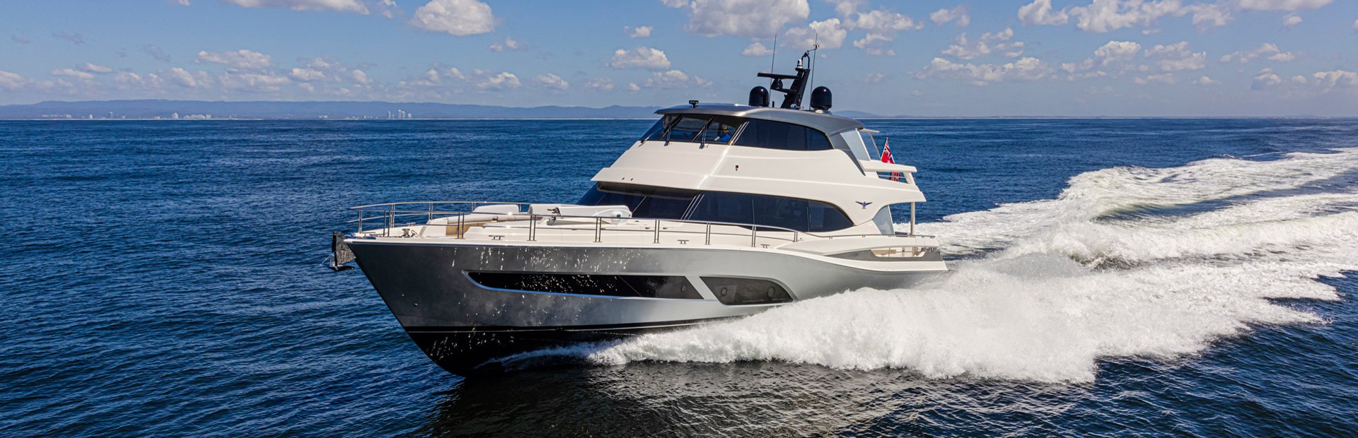 78 Motor Yacht Enclosed Bridge Deck Yacht