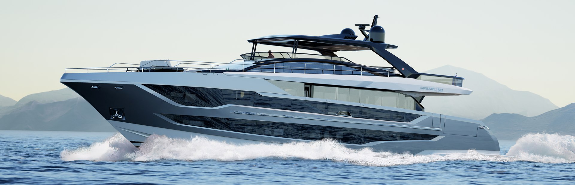 Pearl 100 Hybrid Yacht