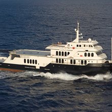 Global Yacht Running Shot - Profile