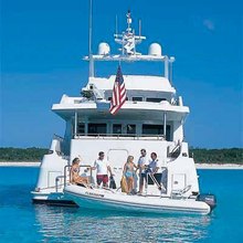 Serenity Yacht Stern