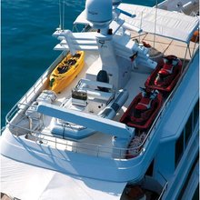 Chosen One Yacht Deck View