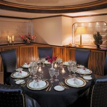 Wilamina Yacht Dining Room