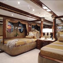 Diamonds Are Forever Yacht Twin Stateroom