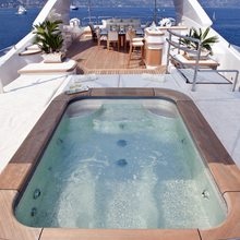 Wild Orchid I Yacht Mosaic Pool - Close