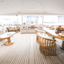 Constance Yacht Aft Deck Seating
