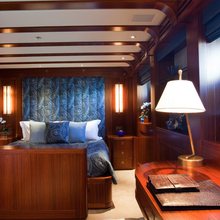 Blind Date Yacht Blue Guest Stateroom