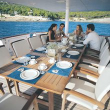 Luis Lima Yacht Exterior Dining