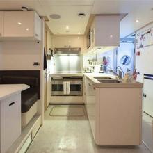 Whispering Angel Yacht Galley