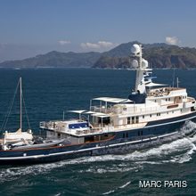 Seawolf Yacht Running Shot - Side View