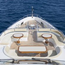 M Yacht Foredeck 