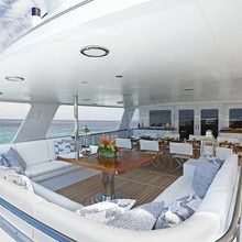 Halcyon Yacht Aft Deck