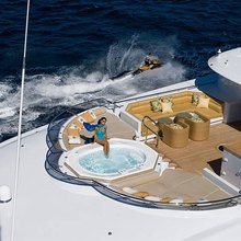 Oui Oui Yacht Sundeck - Aerial View