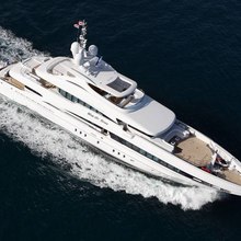 Inception Yacht Aerial 