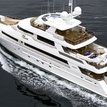 Tasia Yacht Running Shot