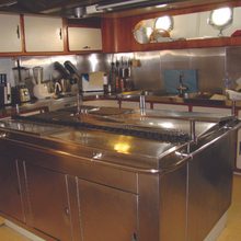 Blue Gold Yacht Galley