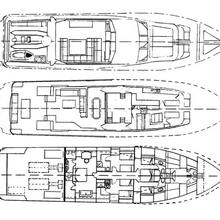 Providence Yacht Deck Plans