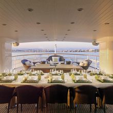 Voyager Yacht Alfresco Dining