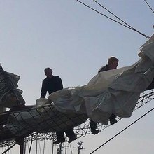 Adornate Yacht Crew on Sails