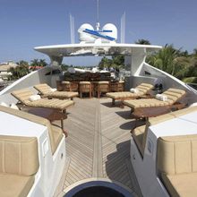 Wheels Yacht Sundeck View Aft
