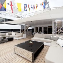 Mogambo Yacht Upper Deck - Aft